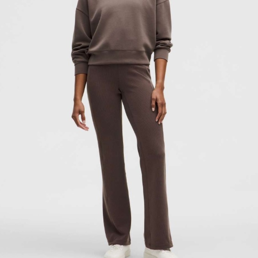 Lululemon Ribbed Softstreme Flared Pant